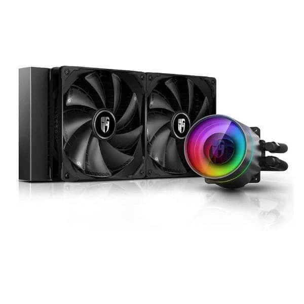 DEEPCOOL Gamerstorm Castle 280EX 280mm CPU Liquid Cooler (Black)