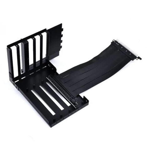 Lian Li O11DXL-1X.40 (PCI-E 4.0 X16) Vertical Graphics Card Holder With 200mm Riser Cable For O11 Dynamic XL (Black)