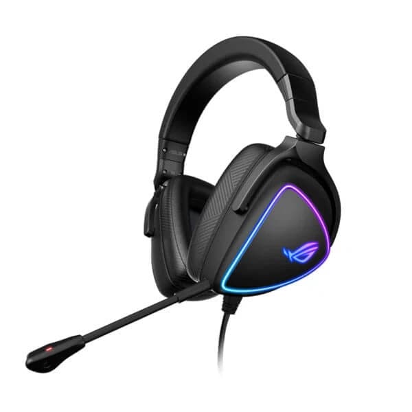 ASUS ROG Delta S RGB USB Wired Gaming Headphone ( Black ) ( PC / Playstation / Xbox )