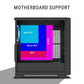 Ant Esports AQUA 360 4F Mid Tower Gaming Cabinet Black