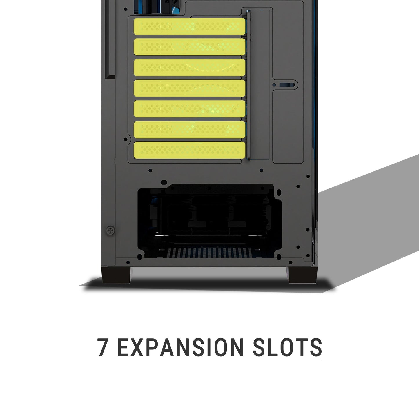 Ant Esports AQUA 360 4F Mid Tower Gaming Cabinet Black