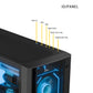 Ant Esports AQUA 360 4F Mid Tower Gaming Cabinet Black