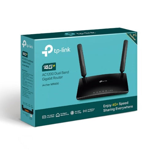 TPLink Archer MR600 4G+ Cat6 AC1200 Wireless Dual Band Gigabit Router