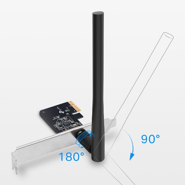 TPLink Archer T2E AC600 Wireless Dual Band PCI Express Adapter