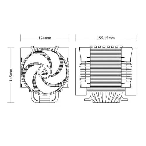 ARCTIC FREEZER 4U-M (TR4/TR5/XEON) ACFRE00133B