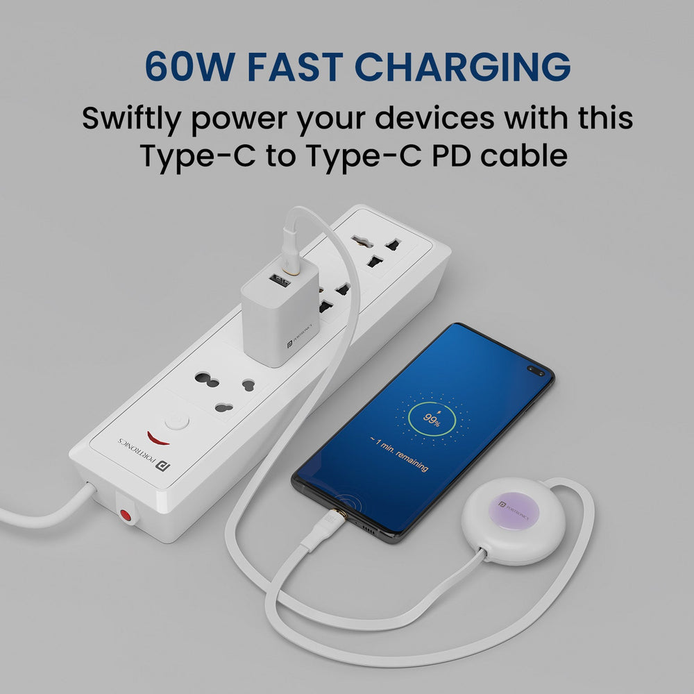 Konnect Recoil - 60W Charging cable