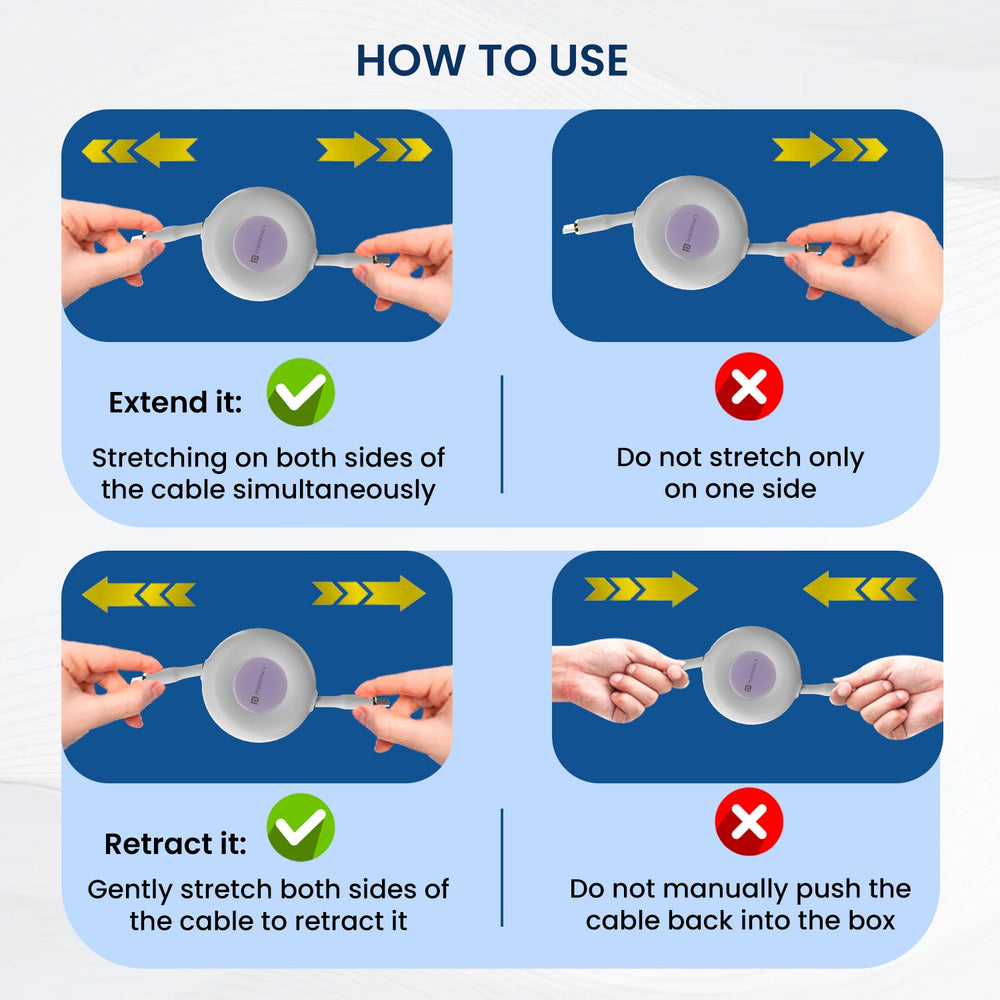 Konnect Recoil - 60W Charging cable