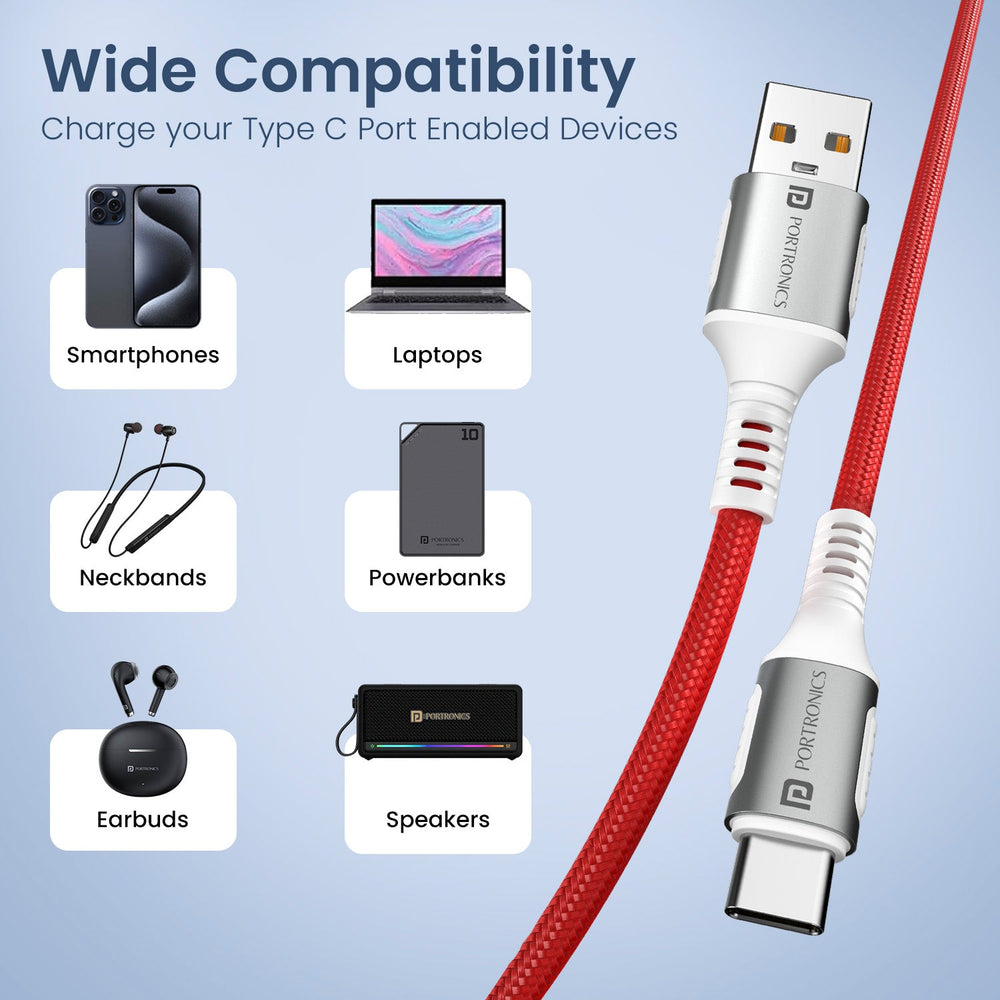 Konnect Y - USB To Type-C Cable 6A