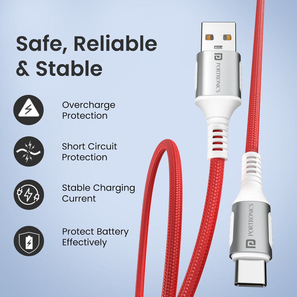 Konnect Y - USB To Type-C Cable 6A