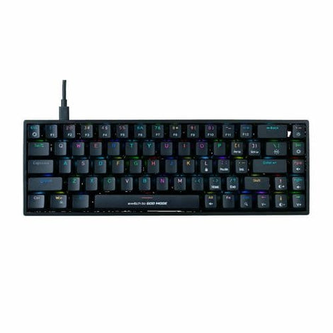 COSMIC BYTE CB-GK-31 Artemis 60% Mechanical Wired Gaming Keyboard ( Black ) ( Outemu Red Switch )