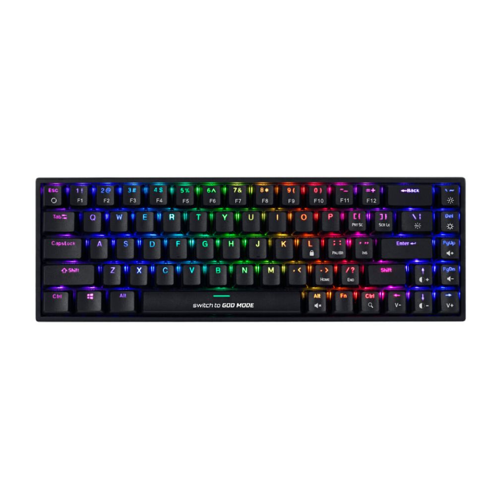 COSMIC BYTE CB-GK-40 Artemis 68 Keys RGB Wireless Mechanical Gaming Keyboard ( Blue Switch ) ( Black )