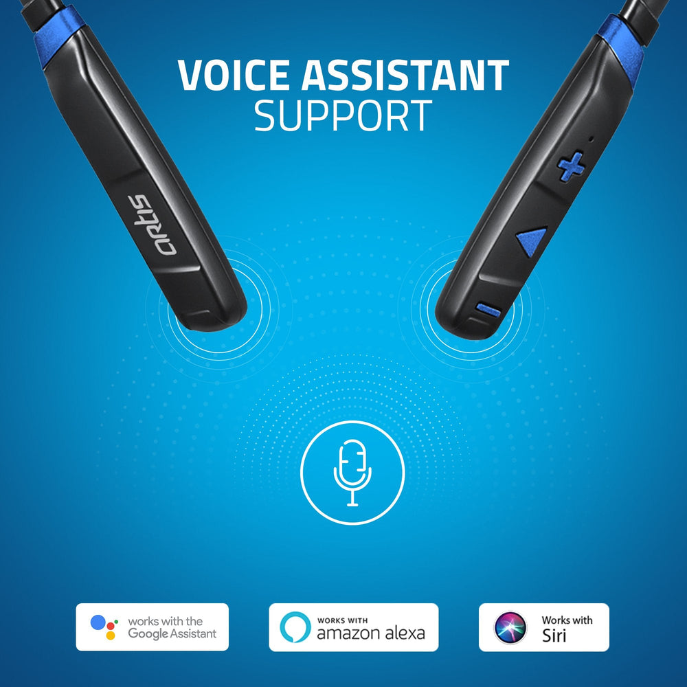 BE910M Sports Bluetooth Wireless Neckband Earphone (Blue)