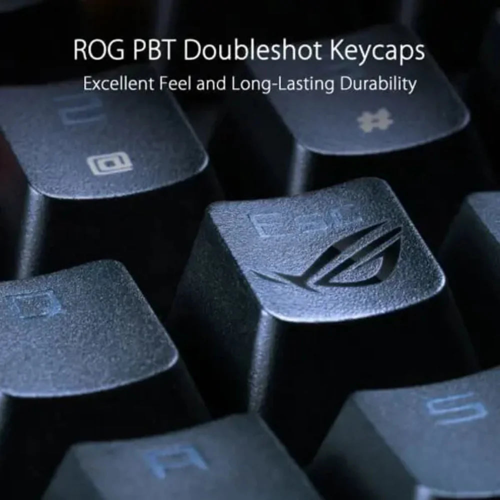 ASUS Rog Strix Scope NX Deluxe Full Size Mechanical Wireless Gaming Keyboard ( Black ) ( Red Switch )