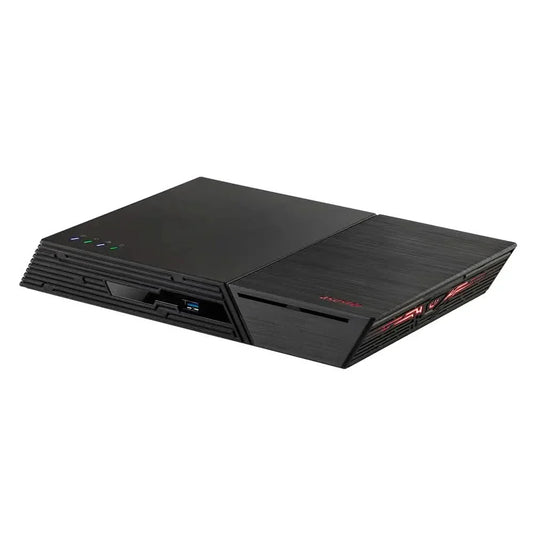 Asustor Flashstor 12 Pro Gen 2 FS6812X 12 Bay All-SDD NAS Storage, Quad-Core 2.3GHz CPU, Dual USB 4 Ports, Dual 10GbE Port, 16GB ECC RAM DDR5,Network Attached Storage with 4 x 2TB NVMe SSD