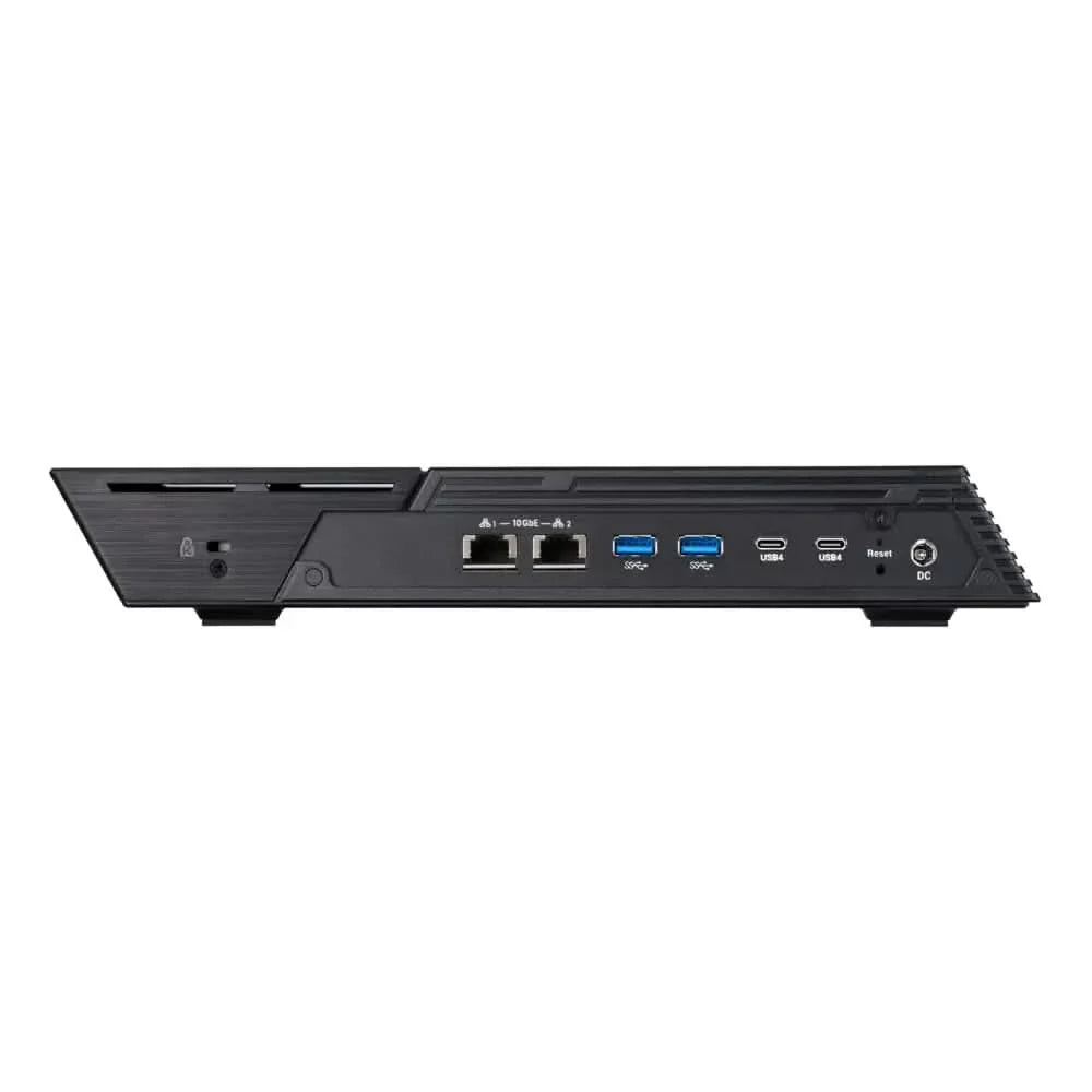 Asustor Flashstor 12 Pro Gen 2 FS6812X 12 Bay All-SDD NAS Storage, Quad-Core 2.3GHz CPU, Dual USB 4 Ports, Dual 10GbE Port, 16GB ECC RAM DDR5,Network Attached Storage with 4 x 2TB NVMe SSD