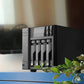 Asustor Lockerstor 4 Gen2 AS6704T - 4 Bay NAS, Quad-Core 2.0 GHz CPU, 4 M.2 NVMe Slots, Dual 2.5GbE, Upgradable to 10GbE, 4GB DDR4 RAM, Network Attached Storage