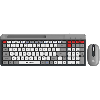 ANT ESPORTS WIRELESS KEYBOARD AND MOUSE COMBO (GARY) WKM22 (ETA-SD-20221009069)(ETA-SD-20221009067)