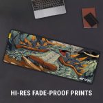 ANT ESPORTS GOLDEN DRAGON GAMING MOUSEPAD - BLACK