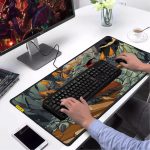 ANT ESPORTS GOLDEN DRAGON GAMING MOUSEPAD - BLACK