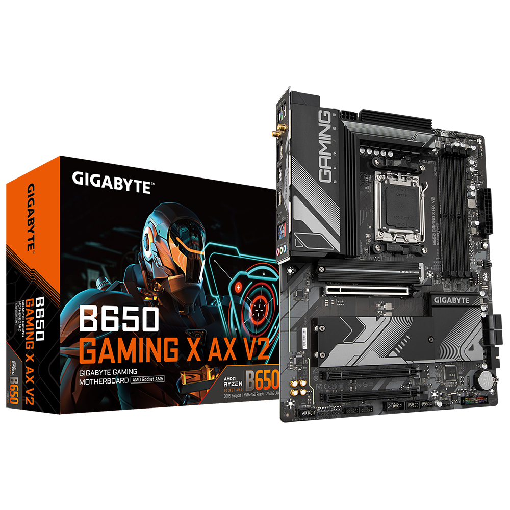 GIGABYTE B650 Gaming X AX V2 DDR5 AMD Motherboard (Black)