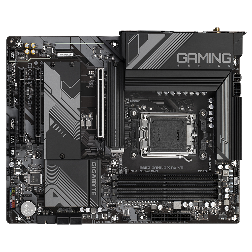 GIGABYTE B650 Gaming X AX V2 DDR5 AMD Motherboard (Black)