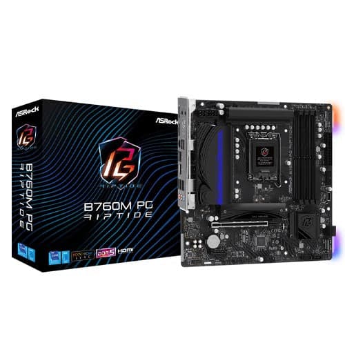 ASROCK B760M Phantom Gaming Riptide DDR5 Intel Motherboard