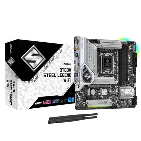 ASROCK B760M Steel Legend Wifi DDR5 Intel Motherboard