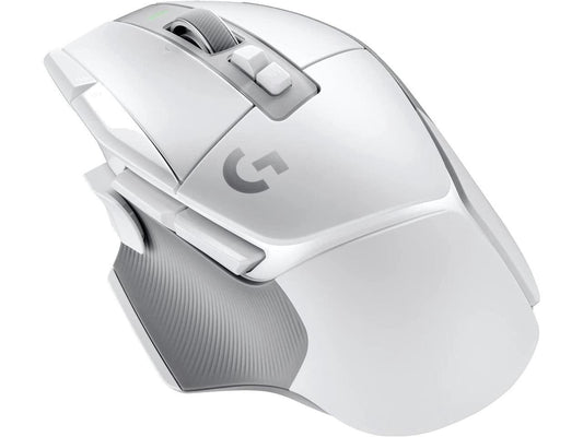 LOGITECH G502 X Lightspeed Wireless Ergonomic Gaming Mouse ( 910-006173 ) ( 25600DPI / 13 Macro Buttons ) ( White )