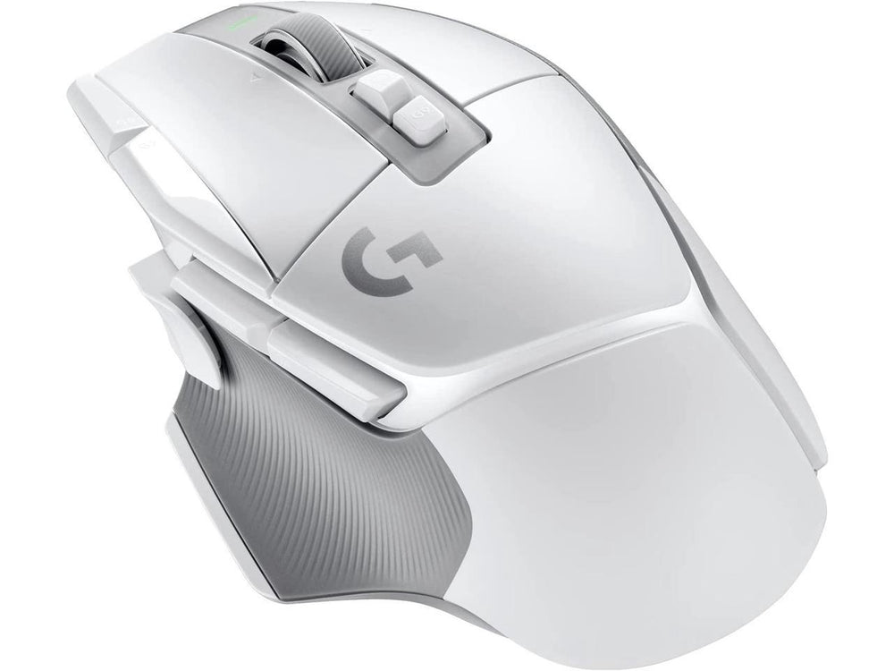 LOGITECH G502 X Lightspeed Wireless Ergonomic Gaming Mouse ( 910-006173 ) ( 25600DPI / 13 Macro Buttons ) ( White )