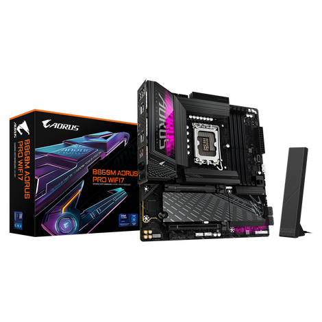 GIGABYTE B860M Aorus Pro Wifi7 DDR5 Intel Motherboard