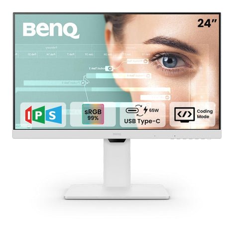 BENQ GW2486TC 24 Inch FHD 100Hz IPS Panel 99% SRGB 5MS AMD FreeSync Gaming Monitor (White)