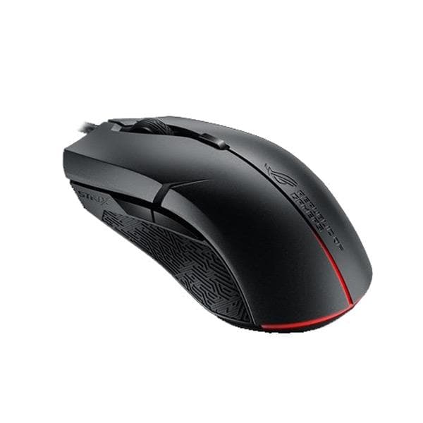 ASUS ROG Strix Evolve Wired Ambidextrous Gaming Mouse ( ROG-STRIX-EVOLVE ) ( 7200DPI / 8 Macro Buttons ) ( Black )