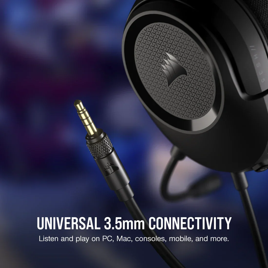 CORSAIR HS35 V2 HEADSET BLUE CA-9011383-AP