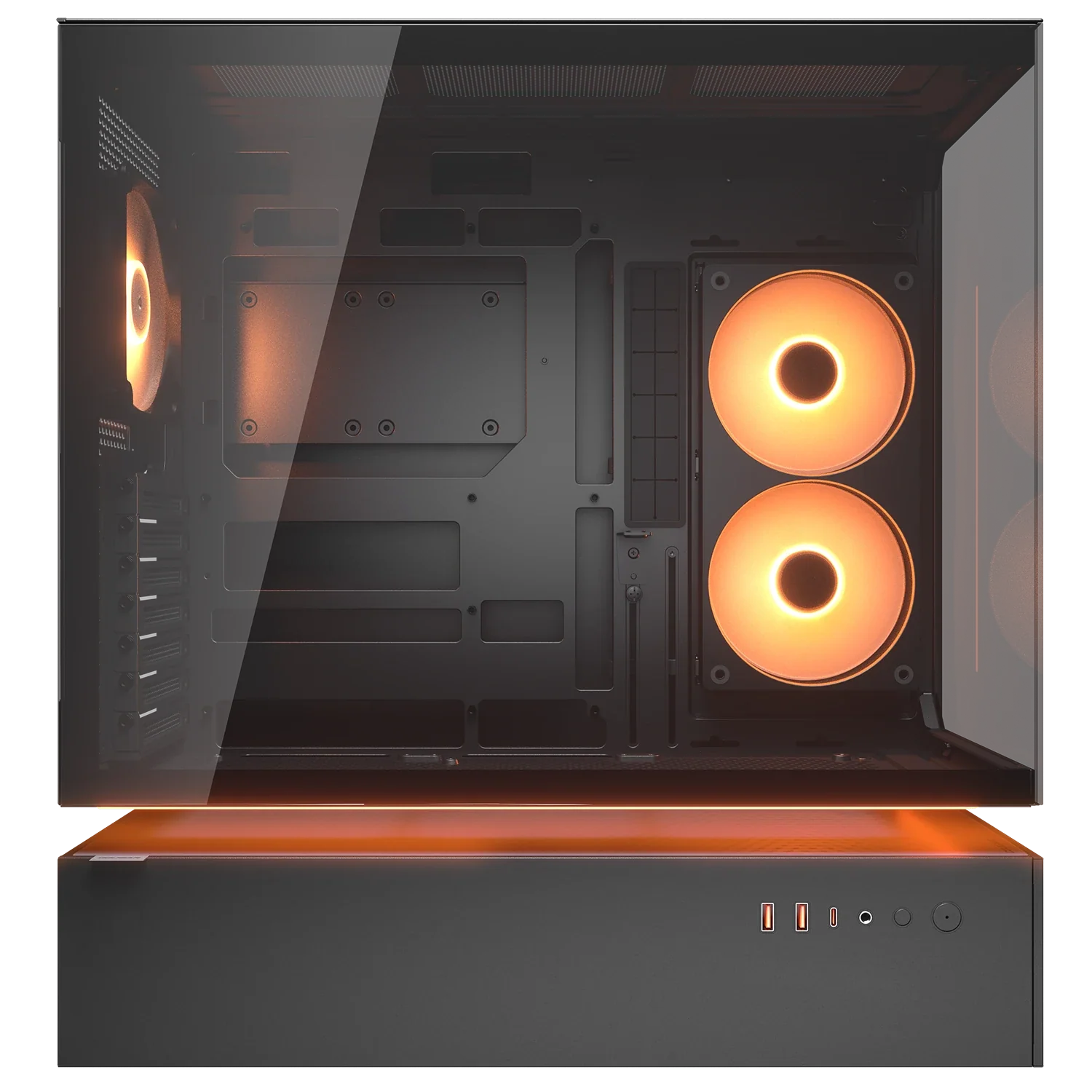 Cougar CFV235 Glass Black Mid Tower Cabinet