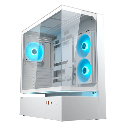 Cougar CFV235 Glass White Mid Tower Cabinet