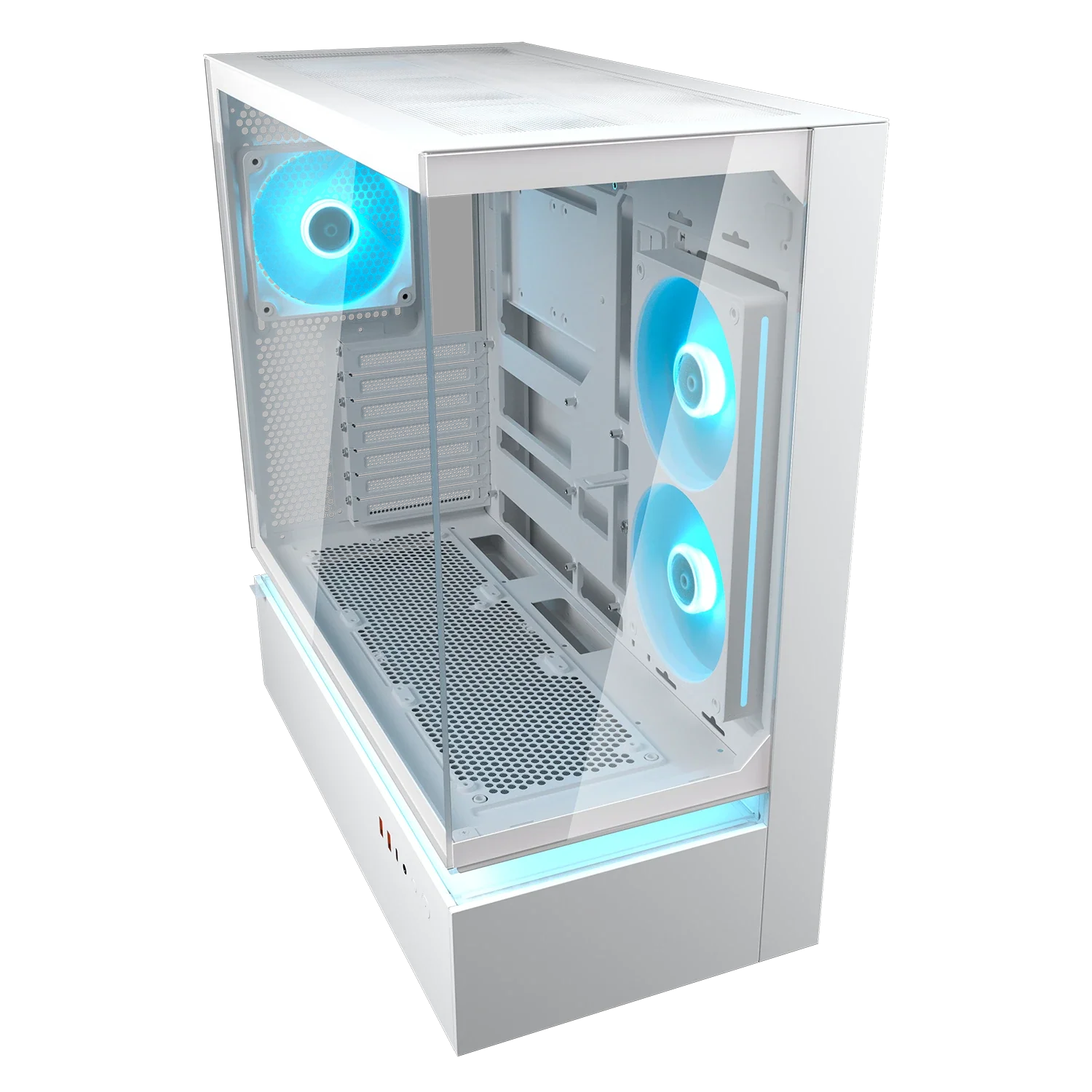 Cougar CFV235 Glass White Mid Tower Cabinet