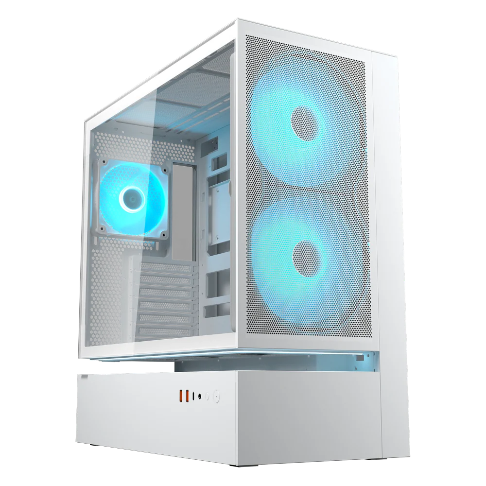 COUGAR CFV235 Mesh ARGB ATX Mid Tower Cabinet ( White )