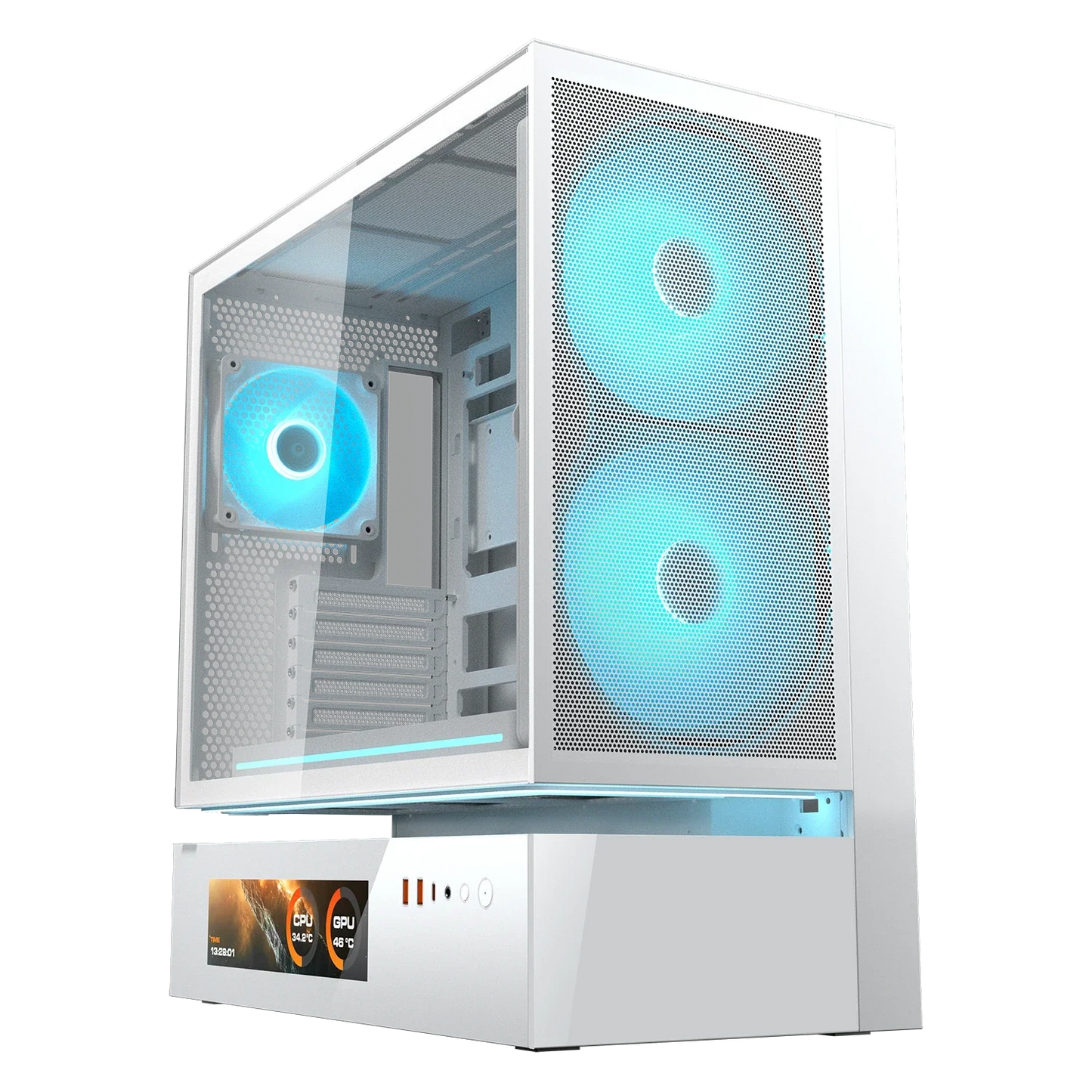 Cougar CFV235 Mesh Vision White Cabinet