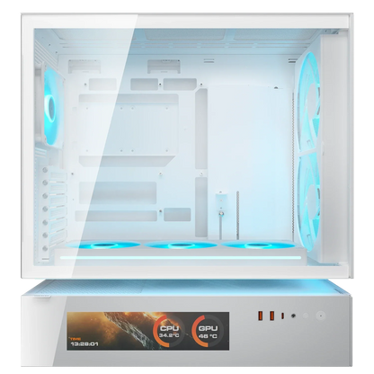 Cougar CFV235 Mesh Vision White Cabinet