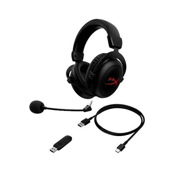 HYPERX Cloud Core Wireless Stereo Gaming Headphone ( Black ) ( PC / PS5 / PS4 )