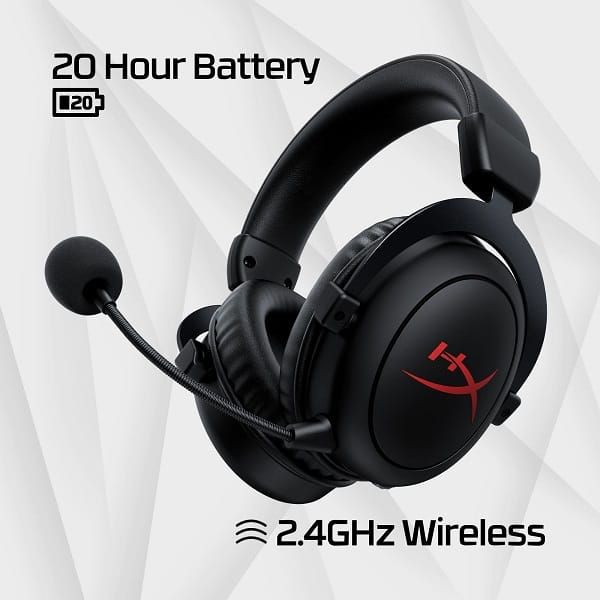 HYPERX Cloud Core Wireless Stereo Gaming Headphone ( Black ) ( PC / PS5 / PS4 )