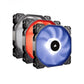 CORSAIR SP120 With Controller RGB Cabinet Fan (Black) (Triple Pack)