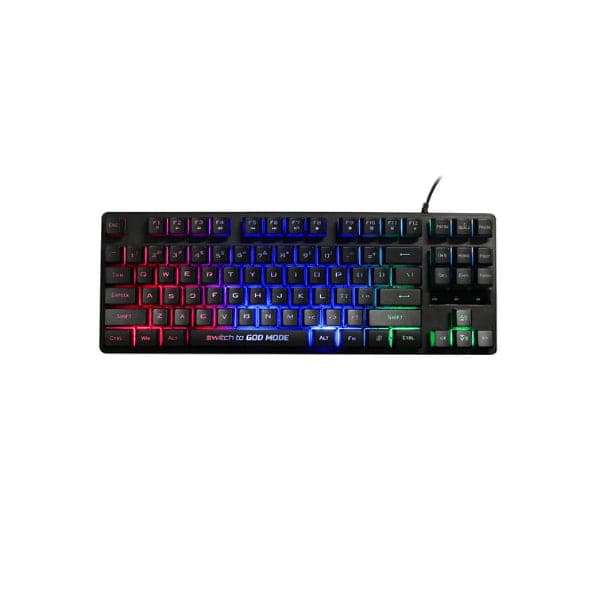 COSMIC BYTE Styx Tenkeyless Membrane Wired Gaming Keyboard ( Black )