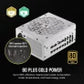 CORSAIR RM1200X SHIFT GOLD ATX 3.1 FULLY MODULAR WHITE SMPS