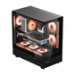 ANT ESPORTS CRYSTAL X6 ATX CABINET BLACK