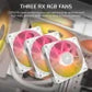 CORSAIR ICUE LINK TITAN 360 RX LCD WHITE AIO, 360MM RADIATOR, LIQUID CPU COOLER