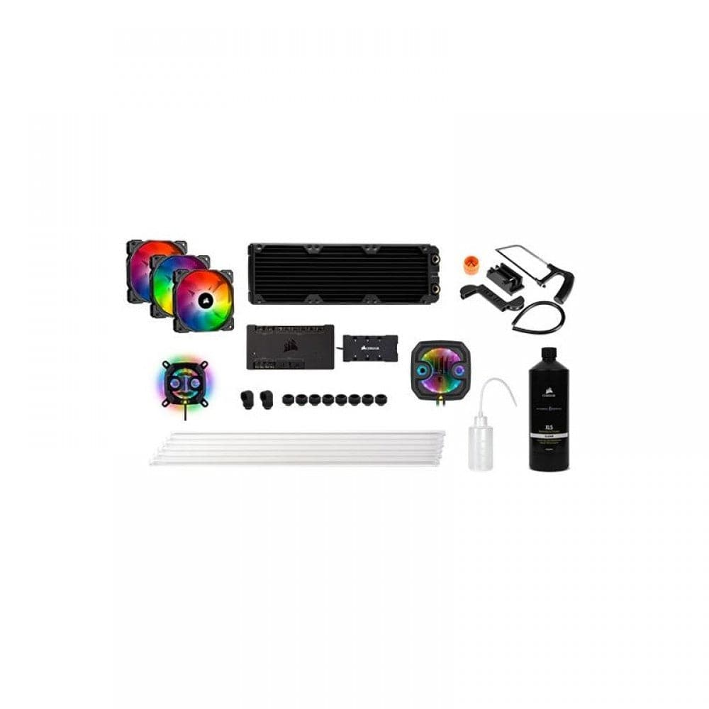 CORSAIR Hydro X Series iCUE XH303i RGB pro Custom Water Cooling Kit (Black)