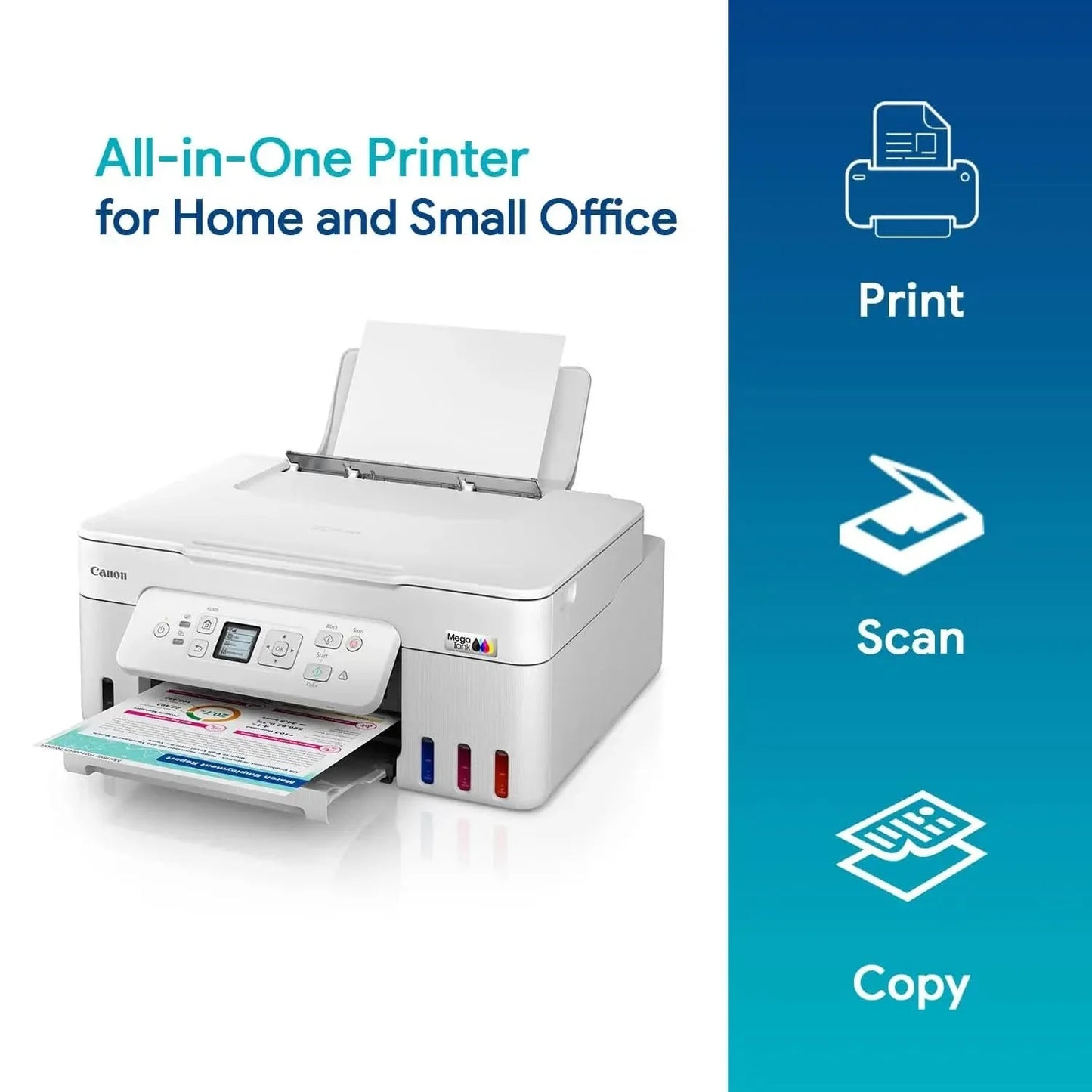 Canon PIXMA G4780 MegaTank Wireless All-in-One Printer