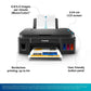 Canon PIXMA MegaTank G2012 All in One Inktank Colour Printer with 2 Additional Black Ink Bottles (Per Black Bottle Yield 6000 Prints and Colour 7000 Prints) for Home/Office