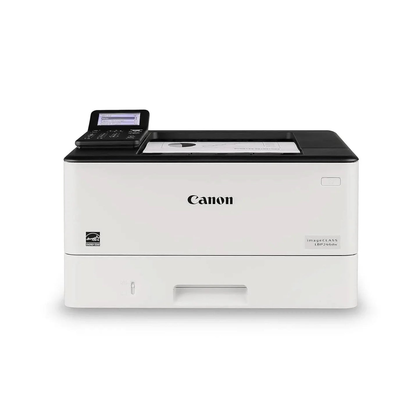 Canon imageCLASS LBP246dw - Monochrome Duplex, Wireless Laser Printer, Single Function, Mobile Ready, 42 PPM, White